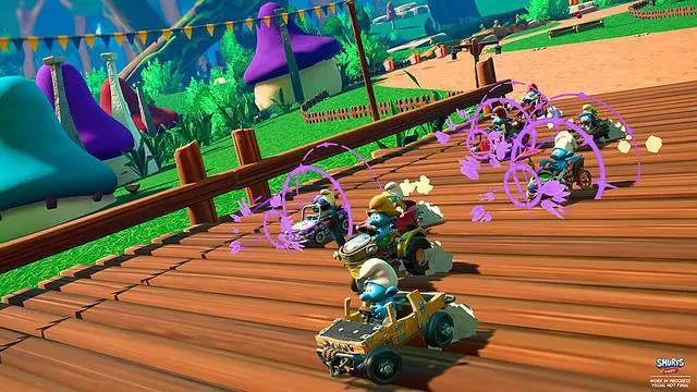 Alt view image 2 of 5 - Smurfs Kart Turbo Edition - Nintendo Switch Nintendo Switch Video Games