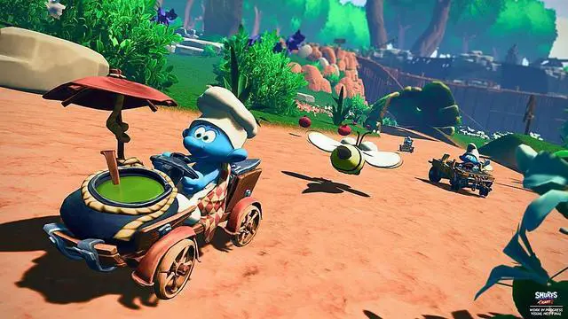 Alt view image 5 of 5 - Smurfs Kart Turbo Edition - Nintendo Switch Nintendo Switch Video Games