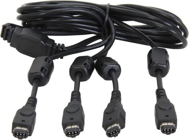 Alt view image 2 of 3 - Tomee GBA SP/ GBA 4 Player Game Link Cable