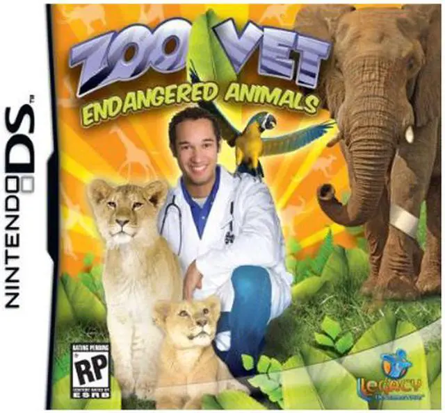 Main image of Zoo Vet: Endangered Animals Nintendo DS Game