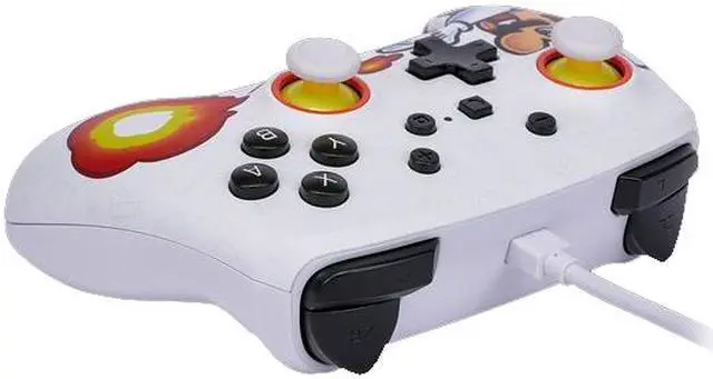 Alt view image 5 of 10 - PowerA APA-1526549-01 Enhanced Wired Controller for Nintendo Switch - Fireball Mario