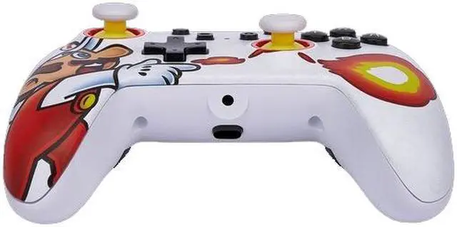 Alt view image 8 of 10 - PowerA APA-1526549-01 Enhanced Wired Controller for Nintendo Switch - Fireball Mario