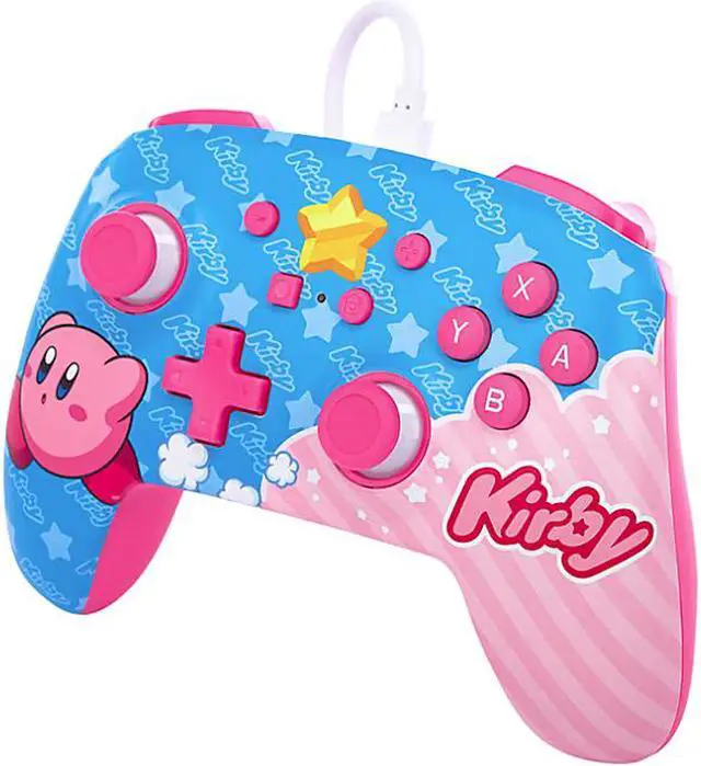 Alt view image 4 of 7 - PowerA APA-NSGP0067-01 Enhanced Wired Controller for Nintendo Switch - Kirby