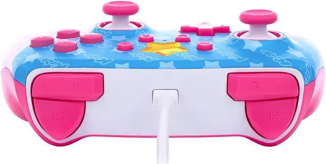 Alt view image 5 of 7 - PowerA APA-NSGP0067-01 Enhanced Wired Controller for Nintendo Switch - Kirby