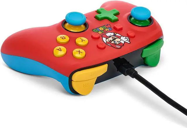Alt view image 5 of 5 - PowerA Nano Wired Controller for Nintendo Switch - Mario Medley  NSGP0123-01
