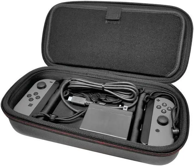 Alt view image 3 of 4 - Controller Gear Switch Carrying Case Compatible with Nintendo Switch/Switch OLED - Black