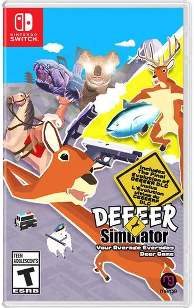 Main image of Deeeer Simulator: Your Average Everyday Deer - Nintendo Switch
