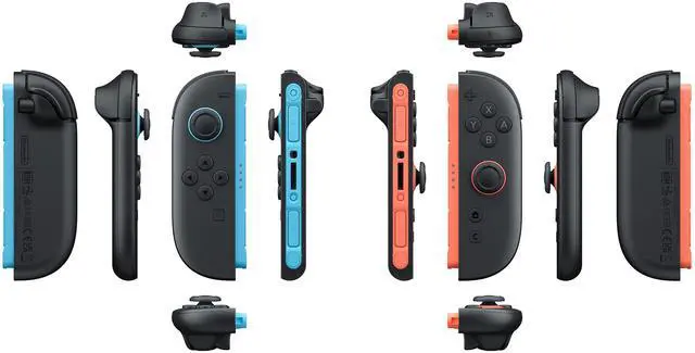 Alt view image 5 of 10 - Joy-Con™ 2 (L)/(R) Light Blue/Light Red