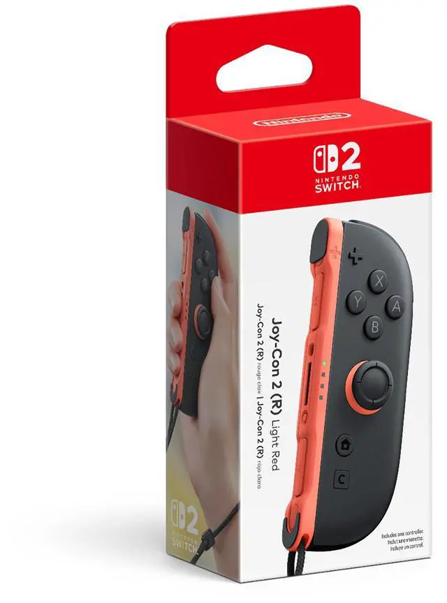 Main image of Joy-Con™ 2 (R) Light Red