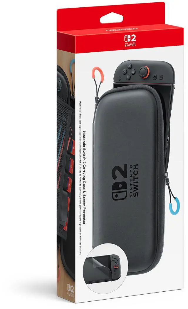 Main image of Nintendo Switch™ 2 Carrying Case & Screen Protector