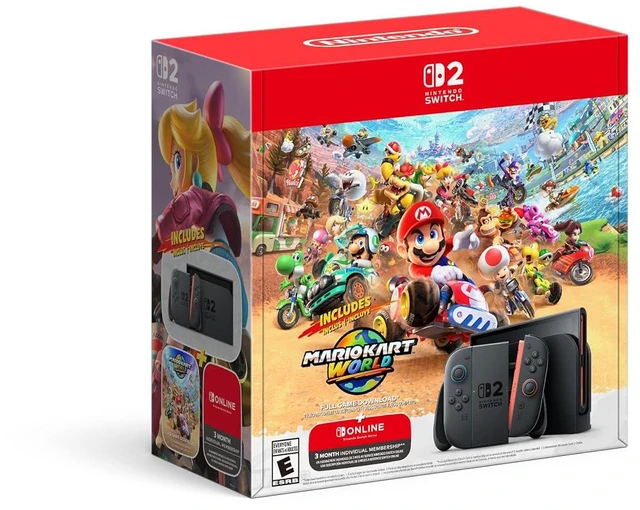 Main image of Nintendo Switch™ 2 + Mario Kart™ World Bundle