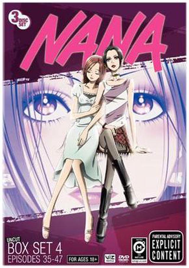 NANA anime Complete DVD Collection NEW(Vol.1-4) Uncut PAL Version +GIFT For  Sale