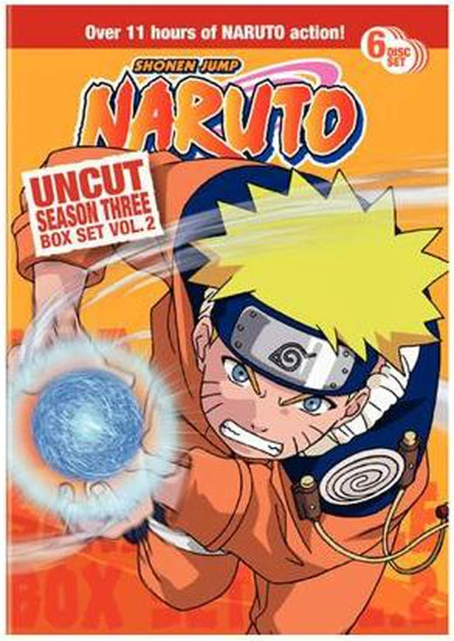 Naruto Uncut Box Set Season 3 Vol. 2 (DVD) - Newegg.com Naruto Uncut Box Set Season 3 Vol. 2 (DVD) - Newegg.com