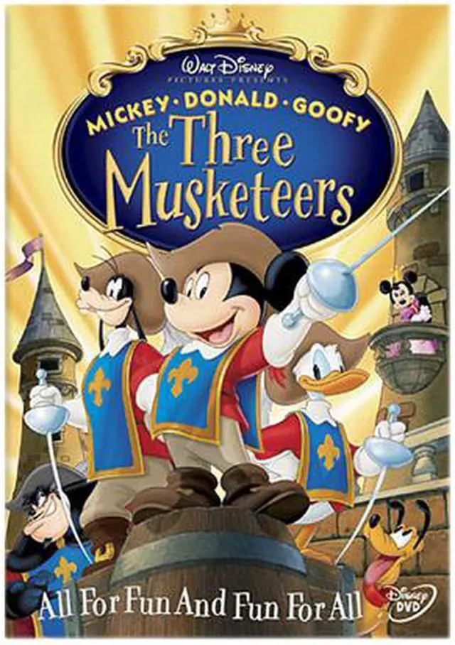 Main image of Mickey, Donald, Goofy: The Three Musketeers (DVD) Wayne Allwine, Bill Farmer, Russi Taylor, Tress MacNeille, Jim Cummings