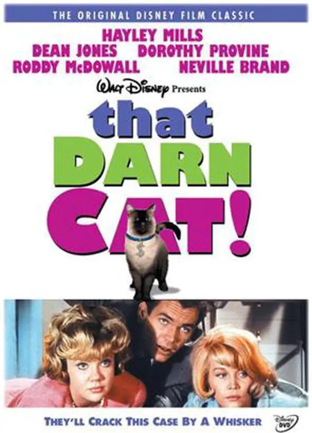 Main image of That Darn Cat! (1965 / DVD) Hayley Mills, Dean Jones, Dorothy Provine, Roddy McDowall, Neville Brand