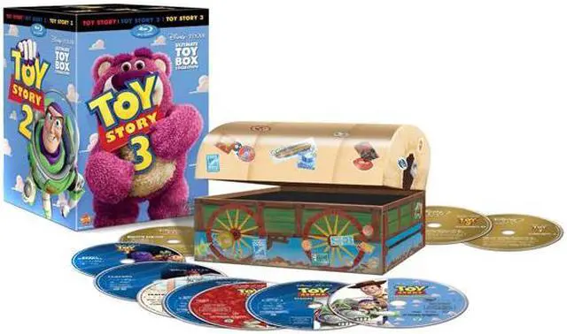 Alt view image 2 of 2 - Toy Story Trilogy (10-Disc Blu-ray/DVD Combo + Digital Copy)
