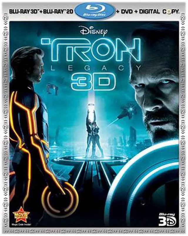 Alt view image 2 of 2 - Tron: Legacy (DVD + 3D Blu-ray/WS) Garrett Hedlund, Jeff Bridges, Olivia Wilde, Bruce Boxleitner, Beau Garrett