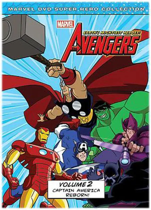 Main image of The Avengers: Volume 2, Captain America Reborn! (DVD)