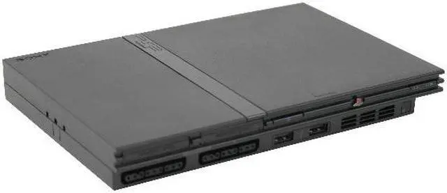 Alt view image 2 of 8 - SONY Playstation 2 Console Charcoal Black