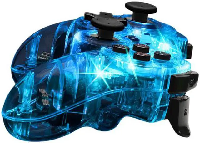 Alt view image 3 of 3 - PDP PS3 Afterglow Wireless Controller - Blue