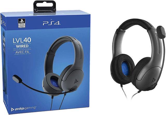 Alt view image 7 of 7 - PDP - LVL40 Wired Stereo Gaming Headset - Playstation 4 (051-108-NA)