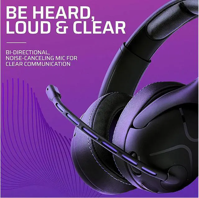 Alt view image 7 of 7 - PDP Gaming Victrix Gambit Wireless or Wired Gaming Headset with Noise-Canceling Mic (052-003-NA )