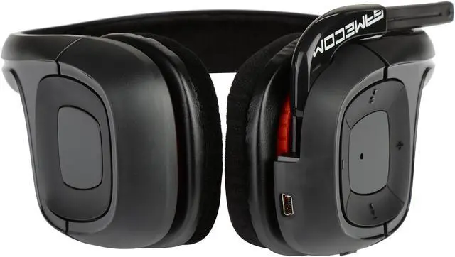 Alt view image 6 of 7 - Plantronics GameCom P80 Wireless Gaming Headset - PlayStation 4 & PC (OEM Package)