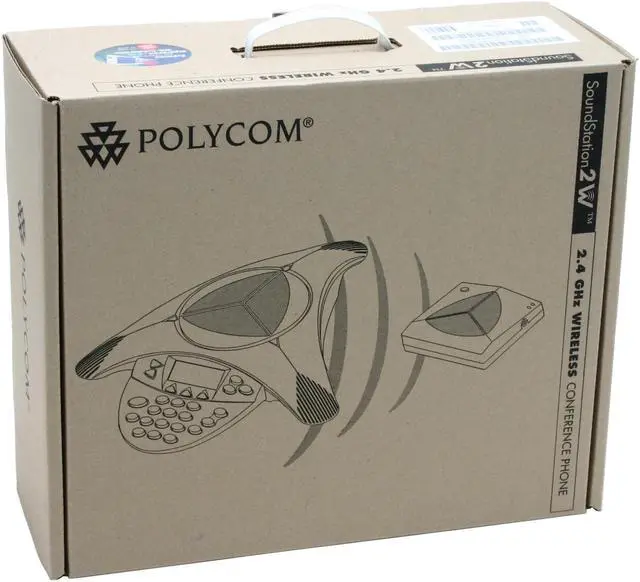 Alt view image 11 of 11 - POLYCOM SoundStation2W EX Wireless Voice Conferencing Device