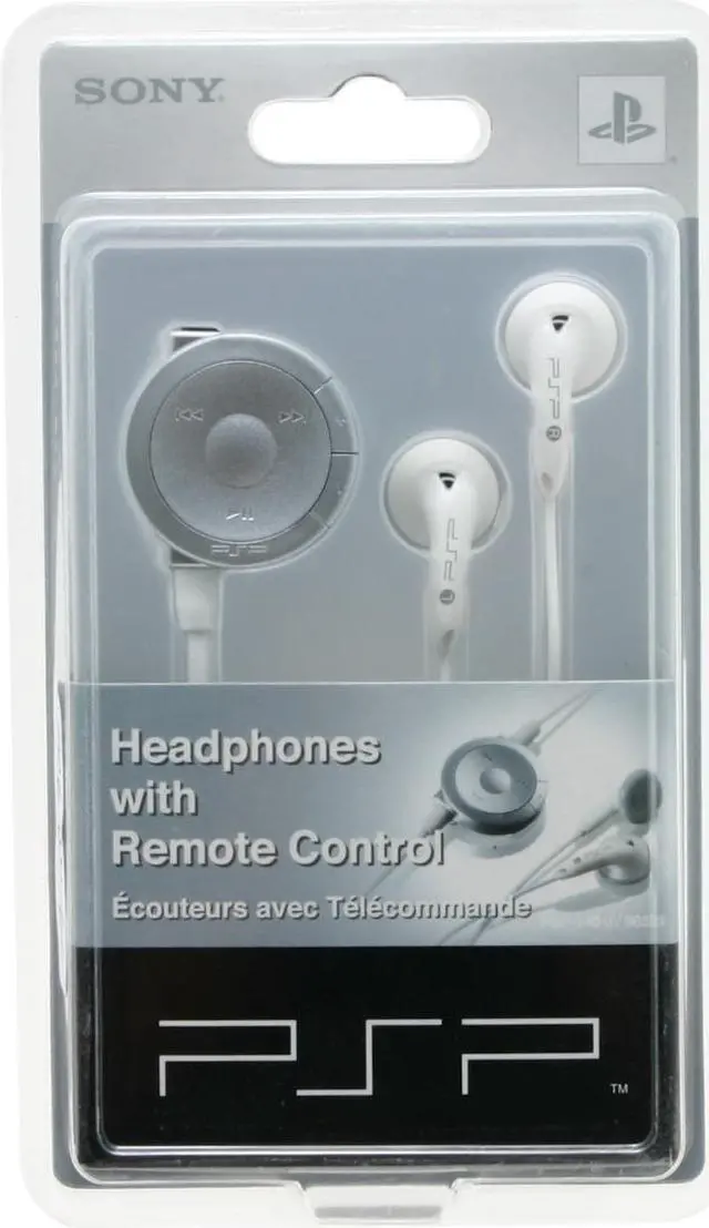 Main image of SONY PSP Headphones with Remote Control