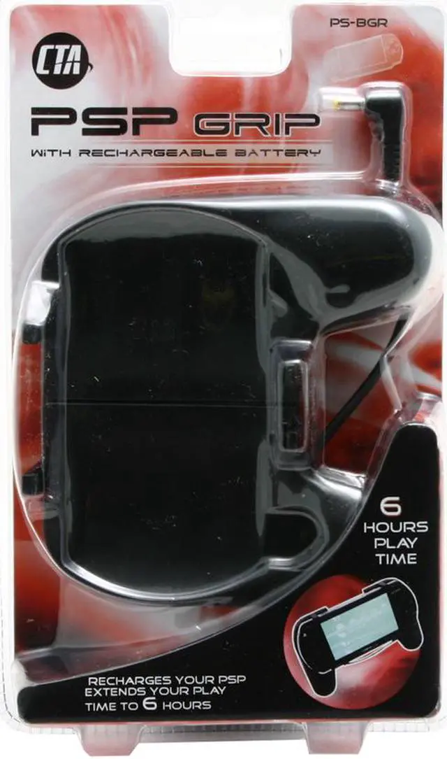 Main image of CTA Digital Grip with Built-in 6-hour Rechargeable Battery for PSP