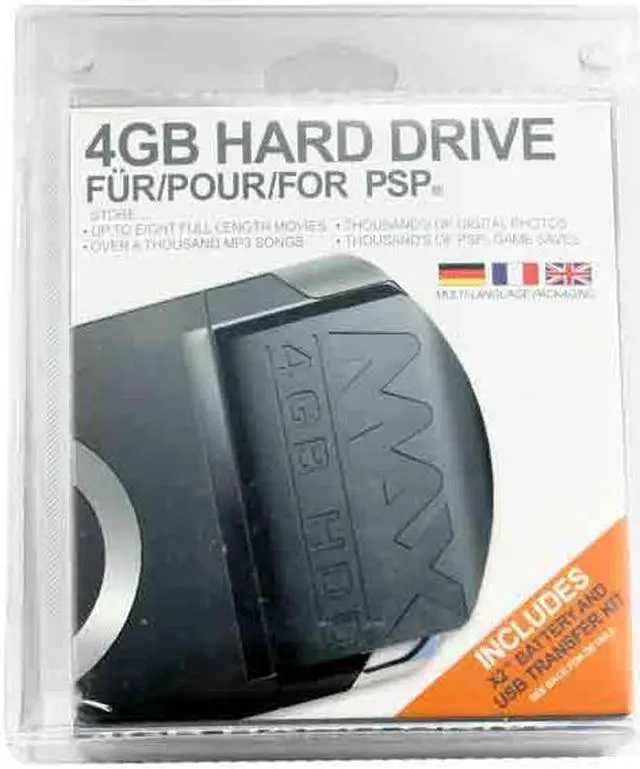 Main image of DATEL PSP 4GB Hard Disk