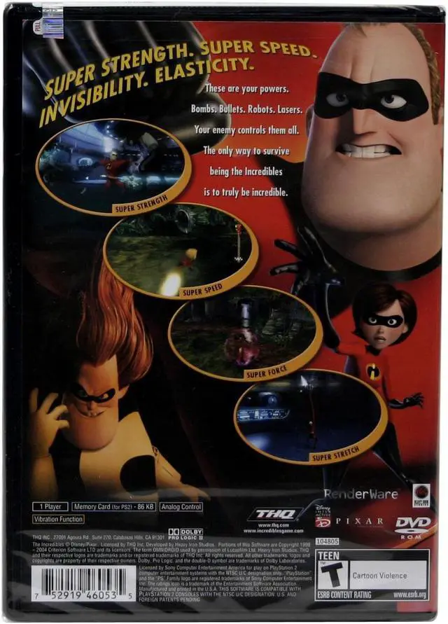 Alt view image 2 of 20 - The Incredibles Game