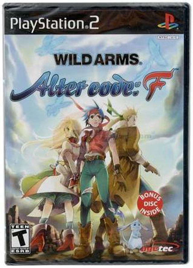 Wild Arms Alter Code: F on Playstation 2 - shops No Game Disc