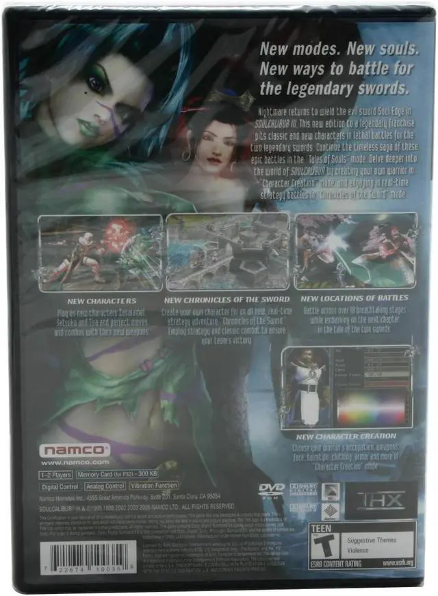 Alt view image 3 of 16 - Soul Calibur 3 Game