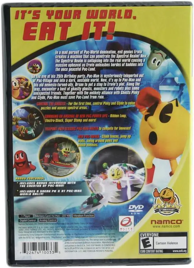 Alt view image 2 of 2 - Pac Man World 3 game