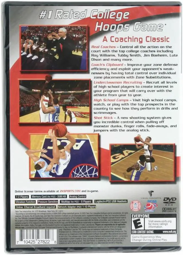 Alt view image 2 of 20 - College Hoops 2K6 game