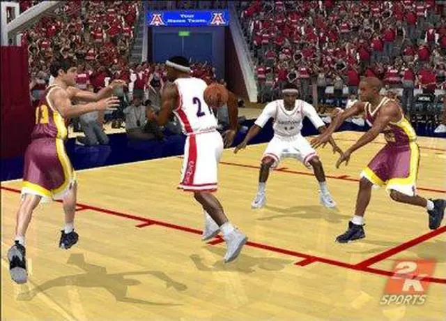 Alt view image 4 of 20 - College Hoops 2K6 game