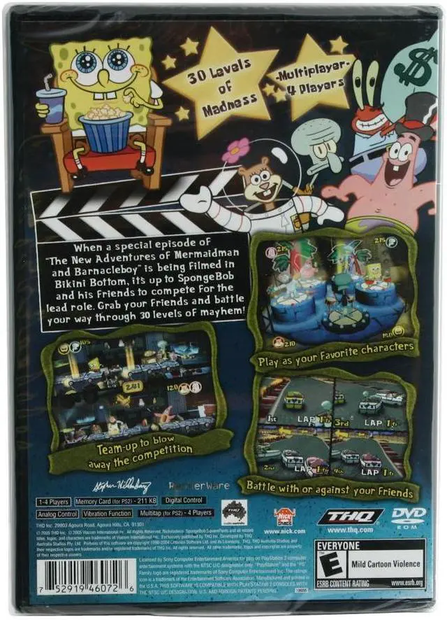 Alt view image 2 of 2 - SpongeBob SquarePants: Lights, Camera, Pants! game