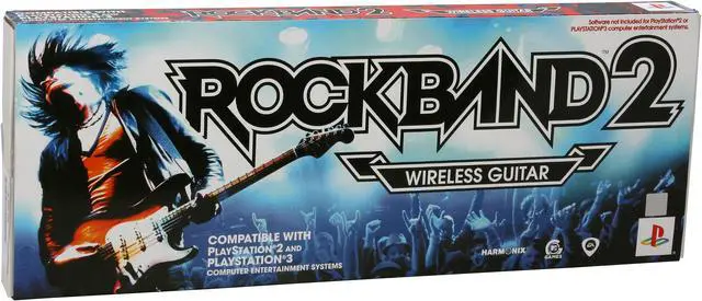 Alt view image 10 of 10 - Rock Band 2 Wireless Guitar for PS3/PS2