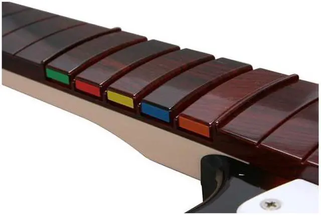 Alt view image 4 of 10 - Rock Band 2 Wireless Guitar for PS3/PS2