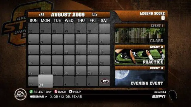 Alt view image 9 of 13 - NCAA Football 10 PSP Game EA