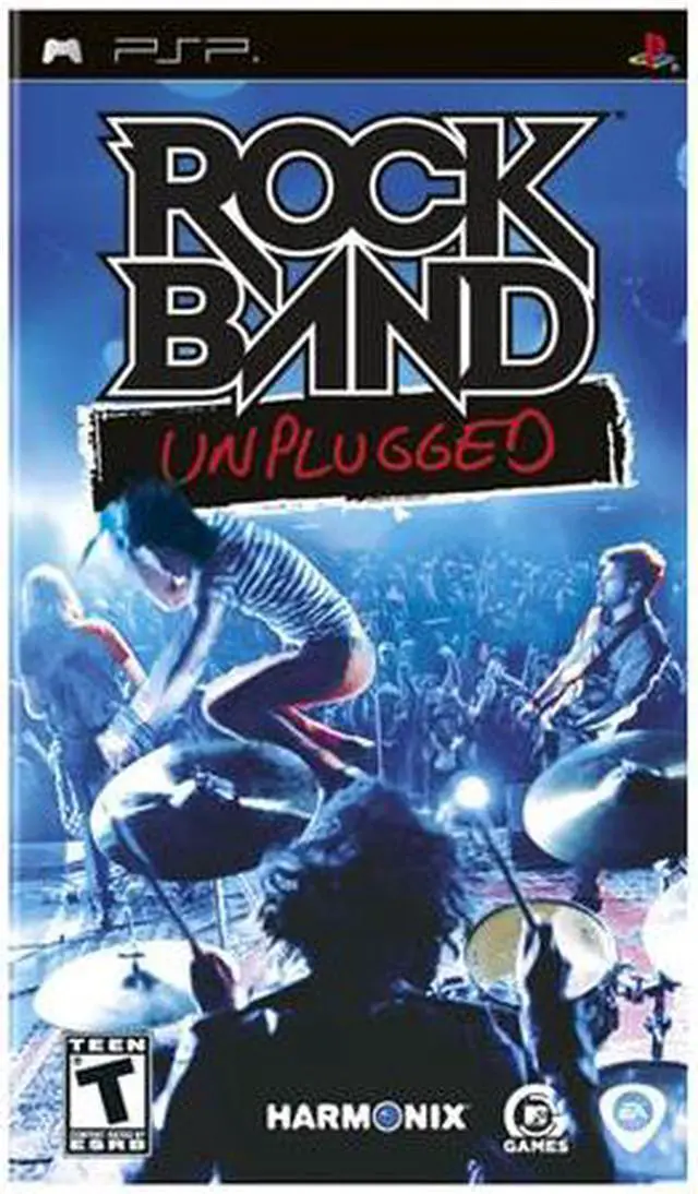 Main image of Rock Band: Unplugged PSP Game EA