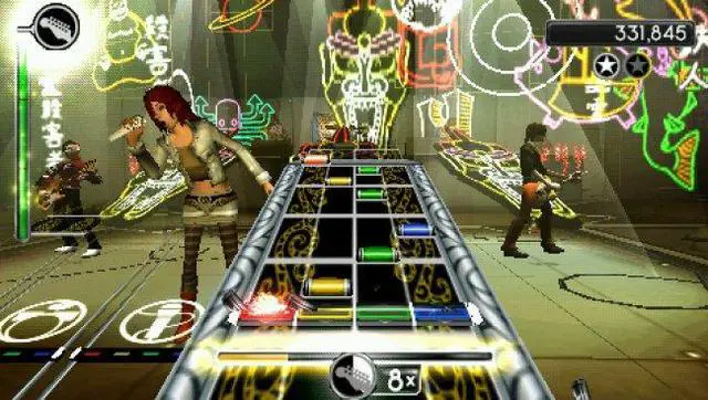 Alt view image 2 of 5 - Rock Band: Unplugged PSP Game EA
