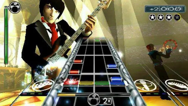 Alt view image 4 of 5 - Rock Band: Unplugged PSP Game EA