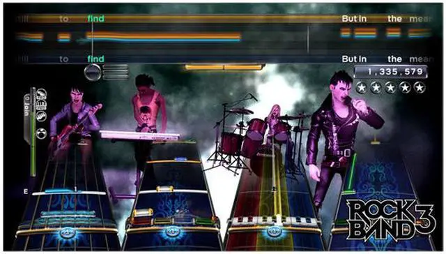 Alt view image 4 of 6 - Rock Band 3 Keyboard Bundle Playstation3 Game