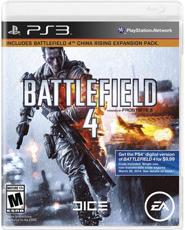 Battlefield 4 PS4 Back cover