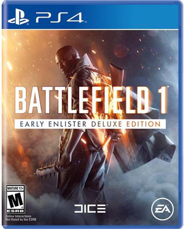  Battlefield 1 Early Enlister Deluxe Edition - Xbox One : Video  Games