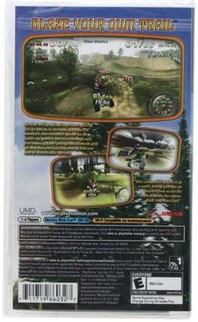 Alt view image 2 of 19 - ATV Offroad Fury: Blazin Trails PSP Game Activision