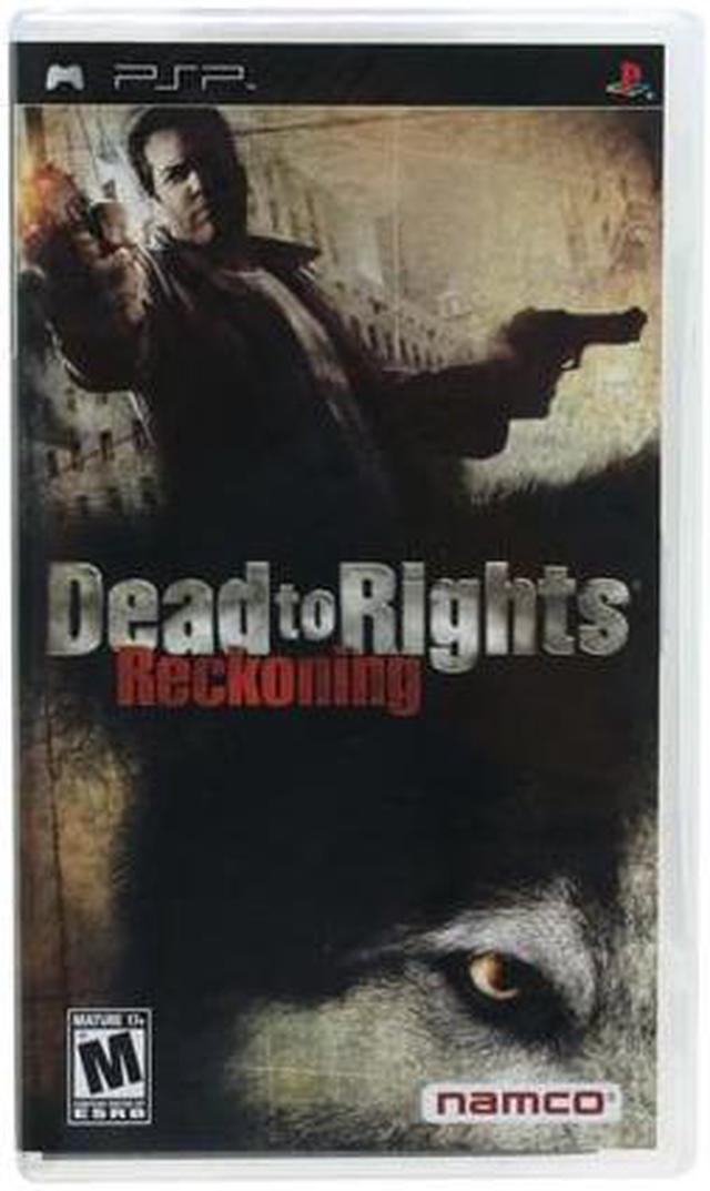 Jogo Novo Mídia Física Dead to Rights Reckoning Original Psp - Namco - Jogos  de Ação - Magazine Luiza