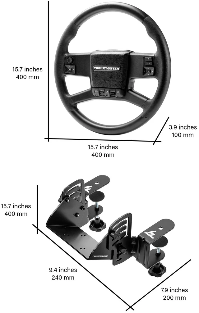 Alt view image 2 of 5 - Thrustmaster SimTask Truck 40 Add On Kit